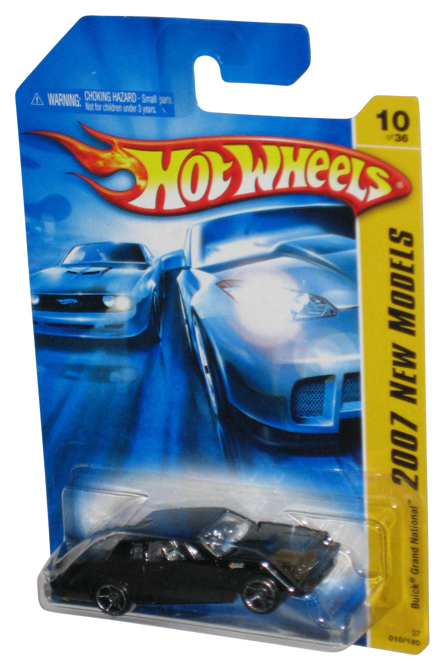 Hot Wheels 2007 New Models 10/36 Black Buick Grand National Car 010/180