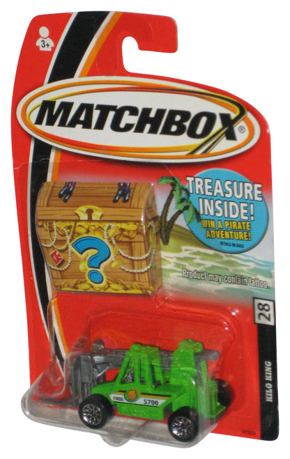 Matchbox Treasure Inside (2004) Green Kil King Truck Toy Car #28