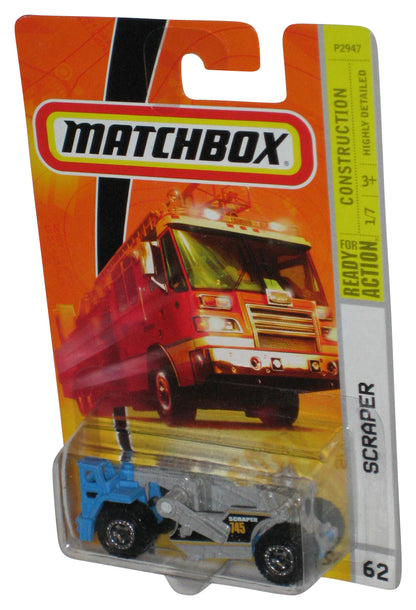 Matchbox Construction 1/7 (2008) Grey & Blue Scraper Toy #62