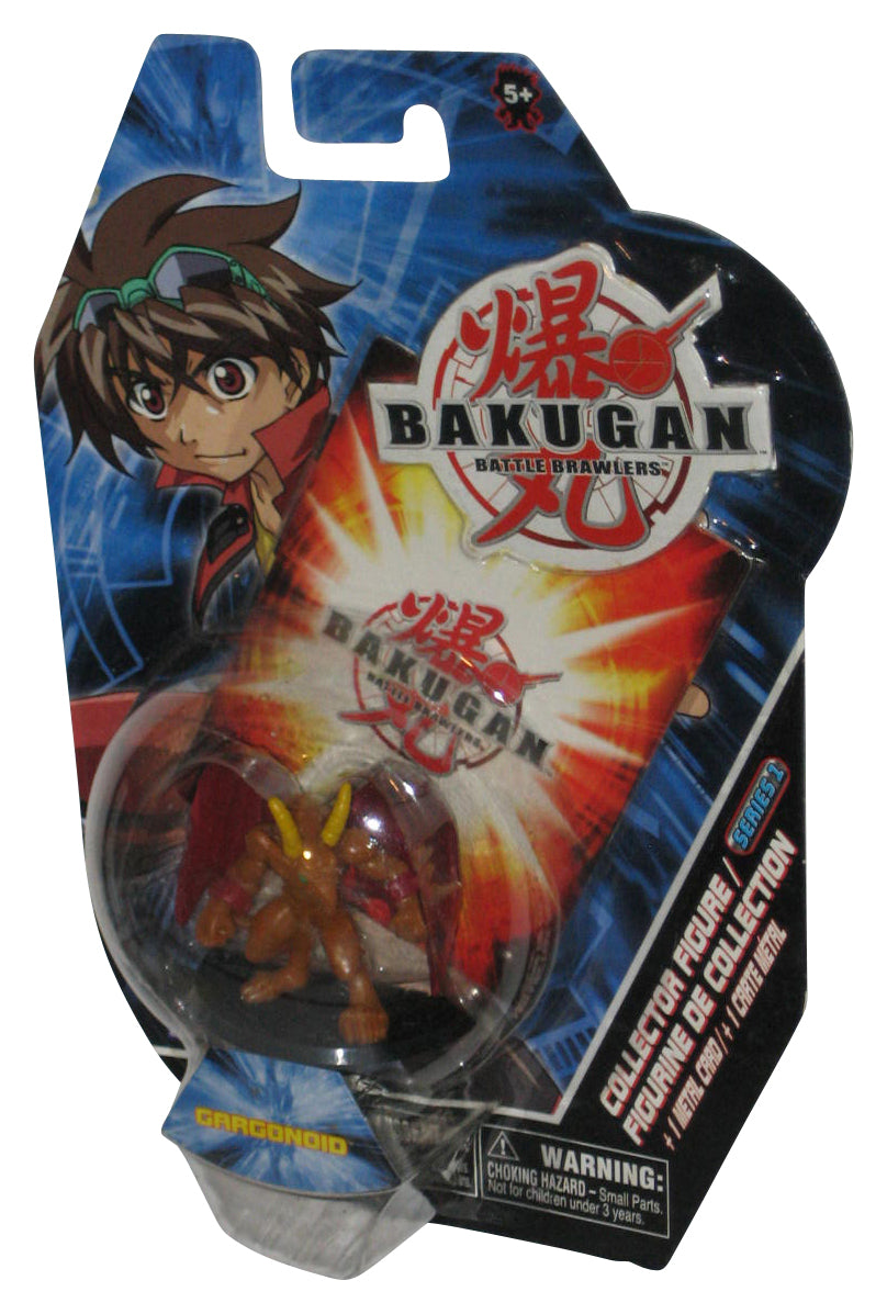Bakugan Battle Brawlers (2007) Spin Master Gargonoid 2-Inch Mini Figure w/ Metal Card