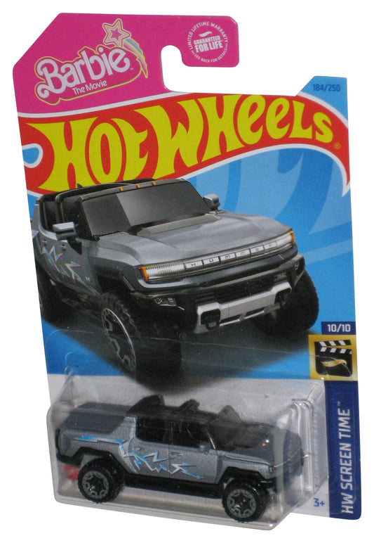Hot Wheels HW Screen Time 10/10 (2021) Barbie Gray 2024 GMC Hummer EV Car 184/250