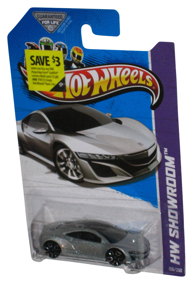 Hot Wheels HW Showroom (2012) Silver '12 Acura NSX Concept Car 156/250