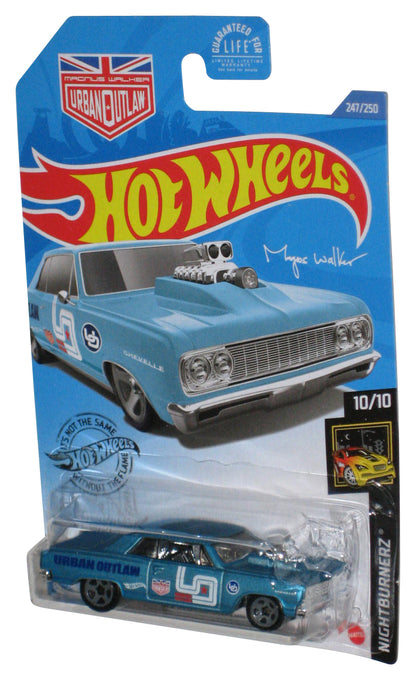 Hot Wheels Nightburnerz 10/10 Magus Walker Blue '64 Chevy Chevelle SS Car 247/250