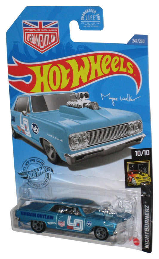 Hot Wheels Nightburnerz 10/10 Magus Walker Blue '64 Chevy Chevelle SS Car 247/250