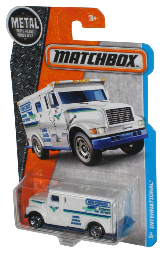 Matchbox Adventure City (2016) White International Toy Truck 17/125