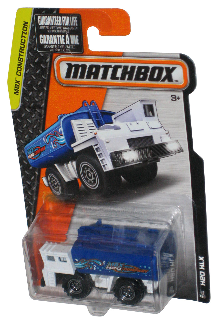 Matchbox MBX Construction (2014) Blue & White H20 HLX Toy Truck 32/120