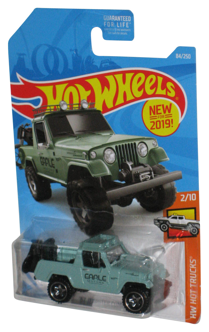 Hot Wheels HW Hot Trucks 2/10 (2019) Green '67 Jeepster Commando Car 84/250