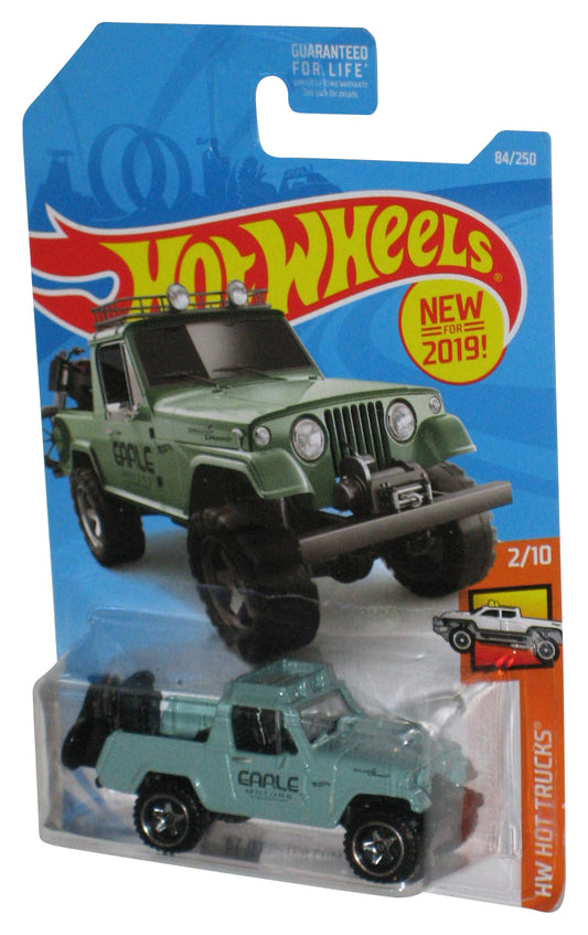 Hot Wheels HW Hot Trucks 2/10 (2019) Green '67 Jeepster Commando Car 84/250