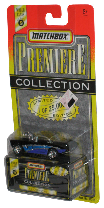 Matchbox Premiere Collection (1996) Series 9 Black '62 Corvette Car