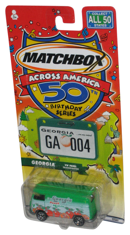 Matchbox Across America 50th Birthday Series Georgia Green VW Panel Transporter Van