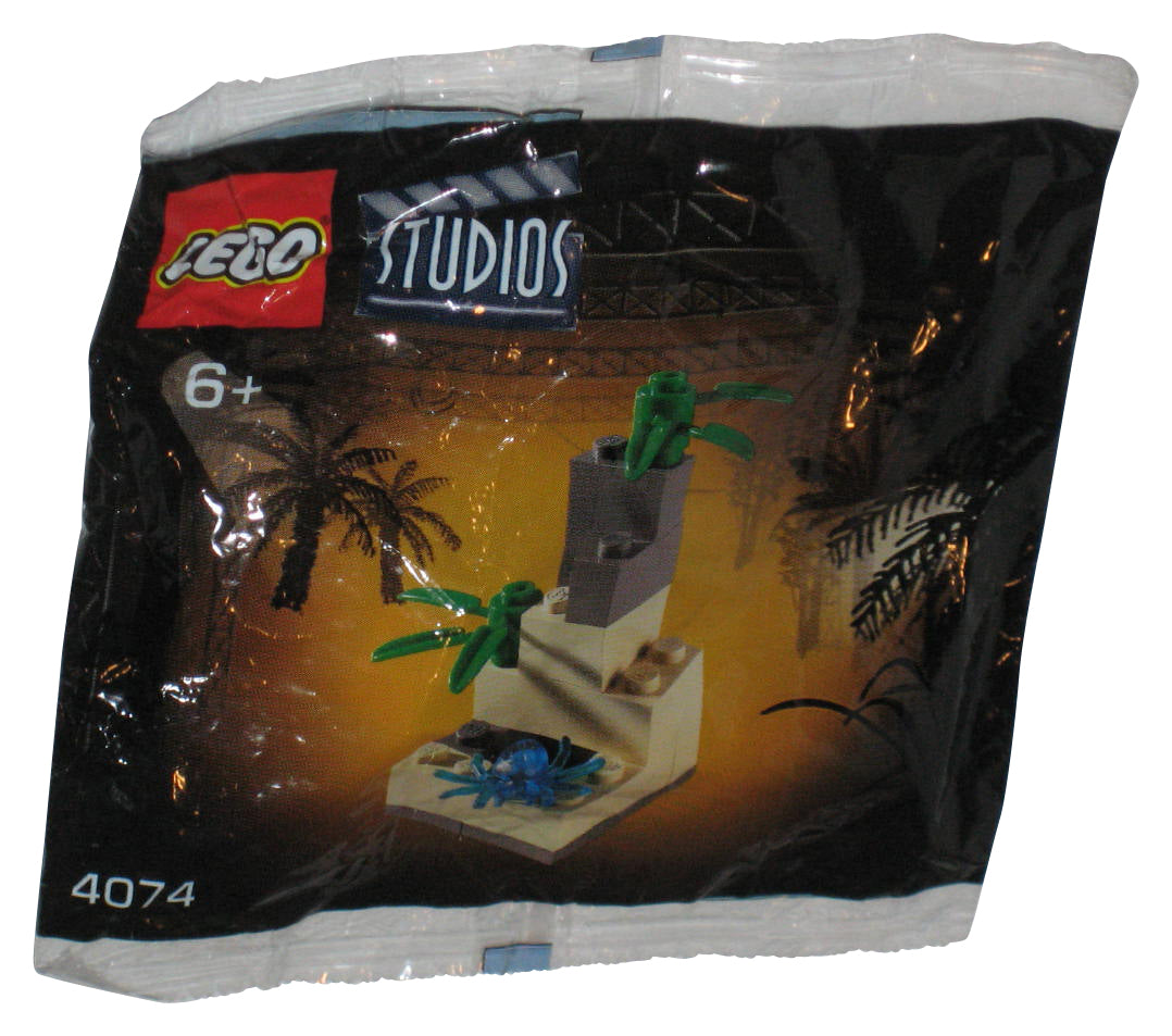LEGO Studios (2001) Jurassic Park III Tree Building Toy Bagged Set 4074