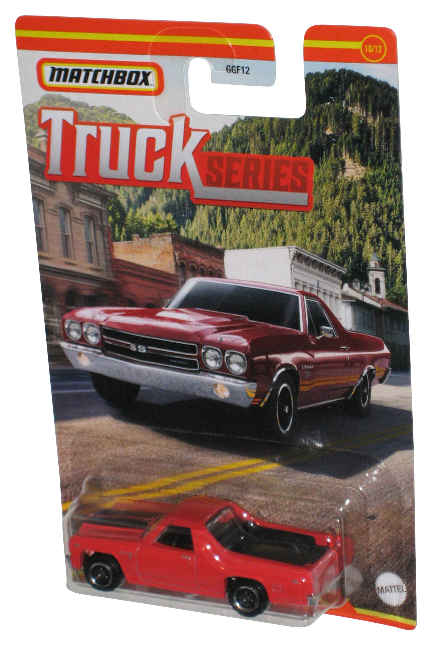 Matchbox Truck Series (2021) Red '70 Chevy El Camino Toy Car 10/12
