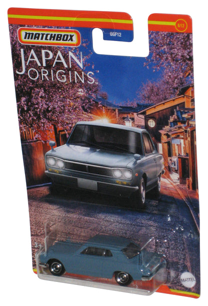 Matchbox Japan Origins (2021) Blue '71 Nissan Skyline 2000 GTX Toy Car 6/12