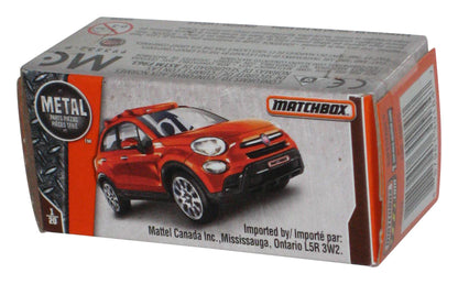 Matchbox Power Grabs Box MBX Off Road (2017) Orange '16 Fiat 500 X Car 1/20