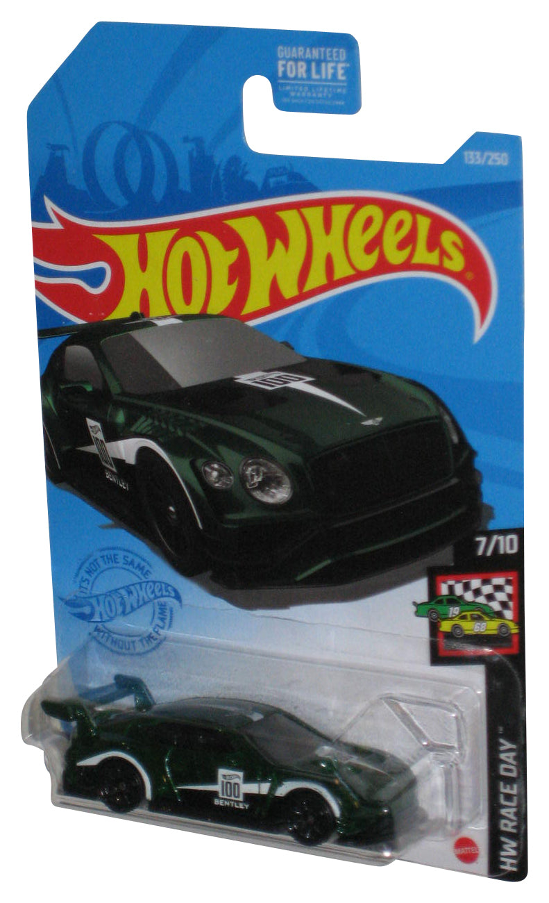 Hot Wheels HW Race Day 7/10 (2020) Green 2018 Bentley Continental GT3 Car 133/250