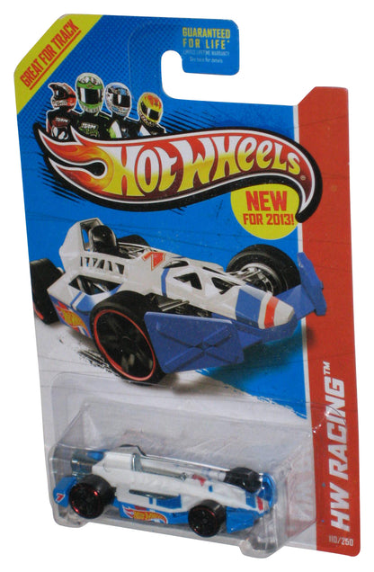 Hot Wheels HW Racing (2013) White & Blue Arrow Dynamic Toy Car 110/250