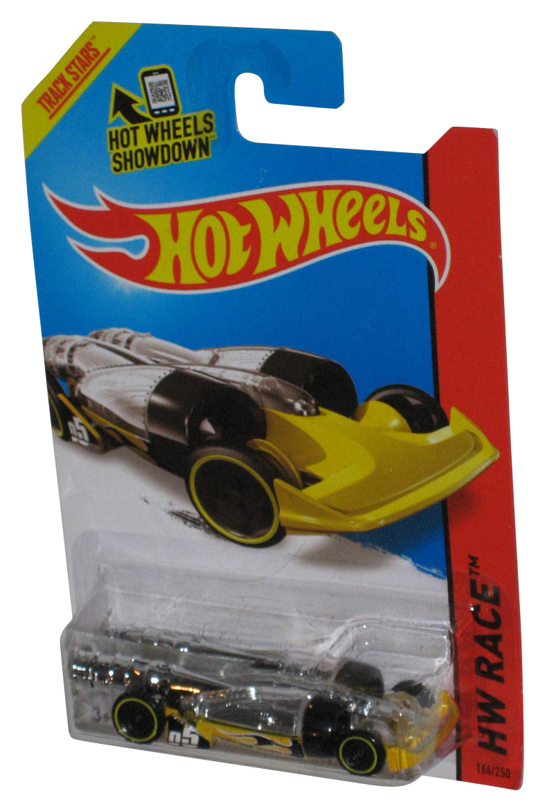 Hot Wheels HW Race (2013) Yellow Salt Shaker Toy Car 164/250