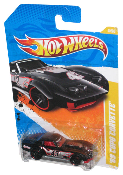 Hot Wheels 2011 New Models 4/50 (2010) Black '69 Copo Corvette Car 4/244