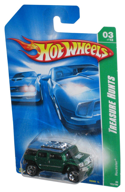 Hot Wheels Treasure Hunts 3/12 (2007) Green Rockster Toy Car 163/196