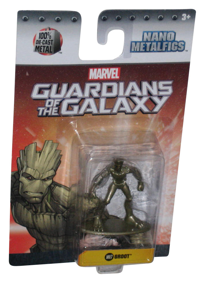 Marvel Guardians of The Galaxy Groot Nano Metalfigs Die-Cast Jada Toys Figure MV7