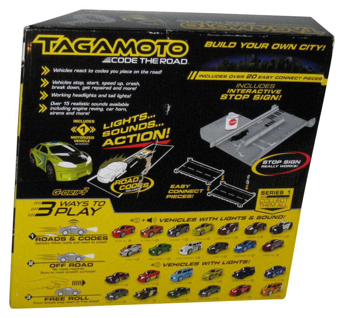 Tagamoto Code The Road (2012) Motorized Vehicles Lights & Sound Car Set - (Target Exclusive)