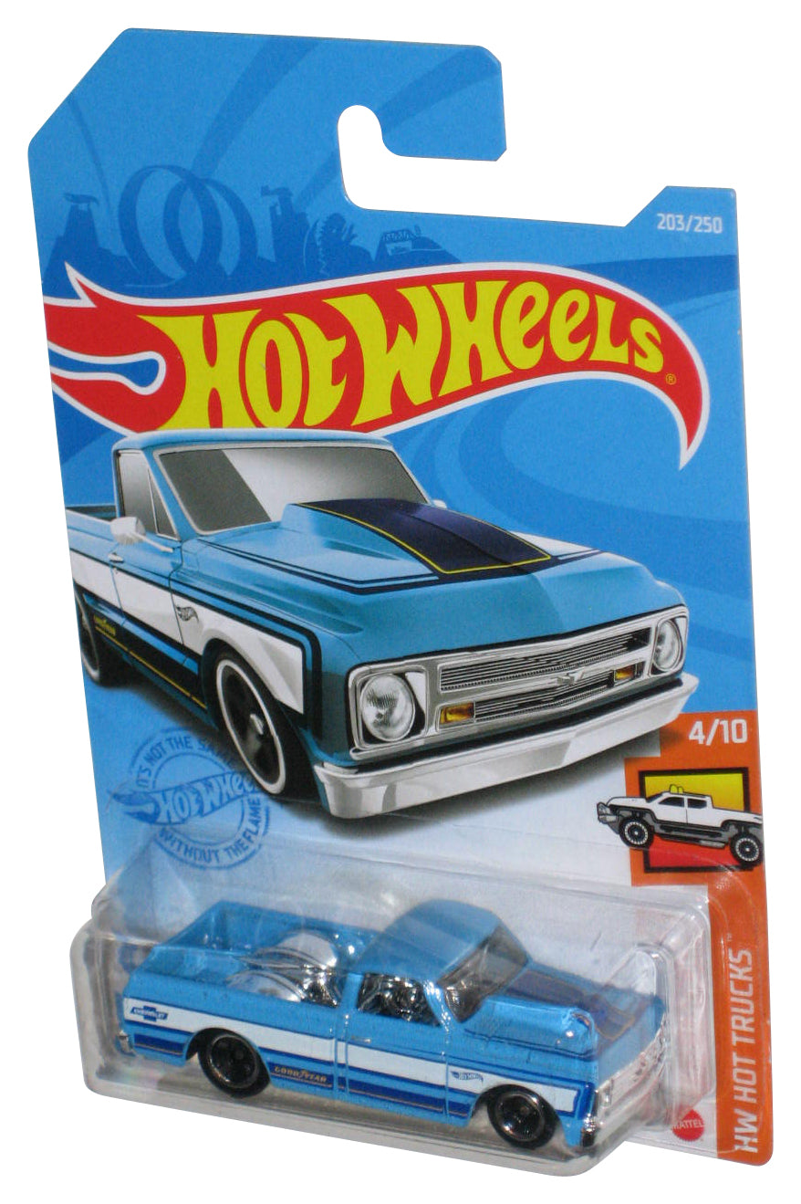 Hot Wheels HW Trucks 4/10 (2020) Blue '67 Chevy C10 Toy Truck 203/250