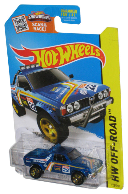 Hot Wheels HW Off-Road (2013) Blue Subaru Brat Toy Car 123/250
