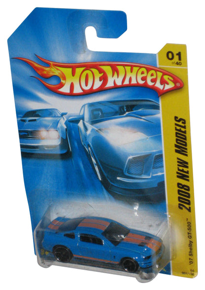 Hot Wheels 2008 New Models 1/40 Blue '07 Shelby GT-500 Car 001/196