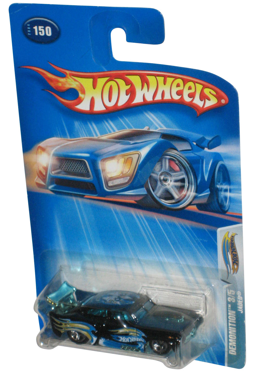 Hot Wheels Demonition 3/5 (2004) Black Jaded Die-Cast Car #150