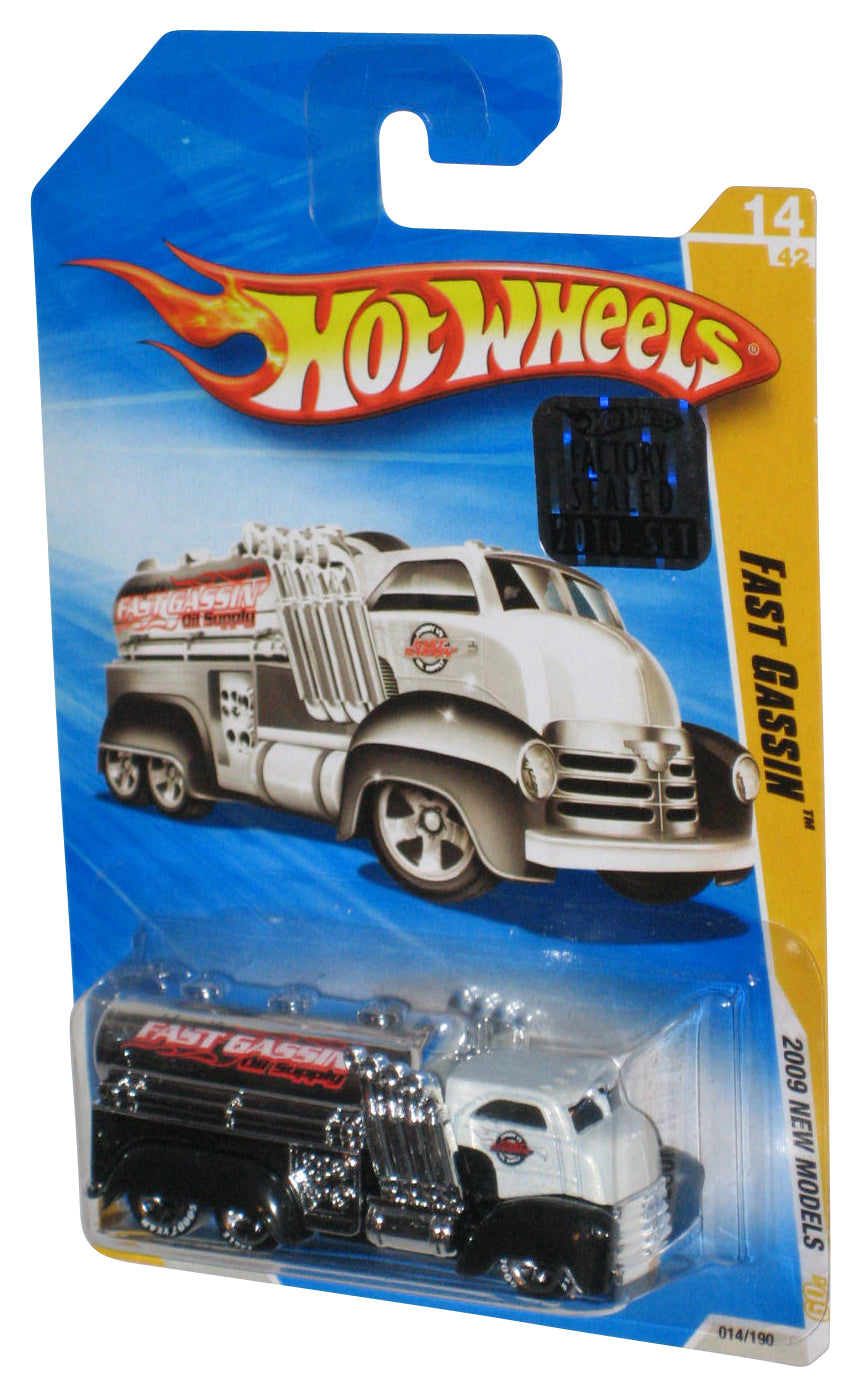 Hot Wheels 2009 New Models '09 Silver Fast Gassin Truck 014/190 - (Factory Sealed Sticker)