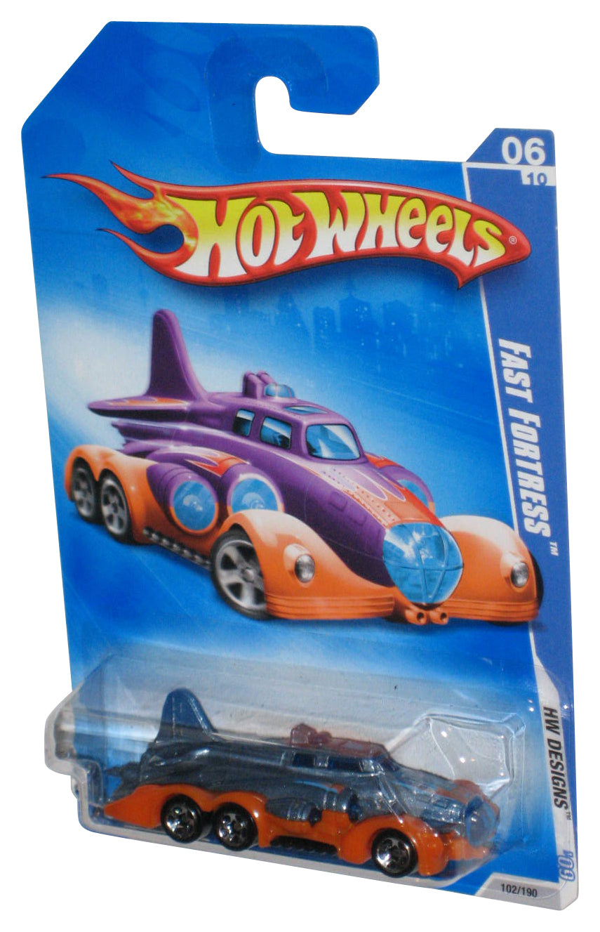 Hot Wheels HW Designs '09 06/10 (2008) Orange & Purple Toy Car 102/190
