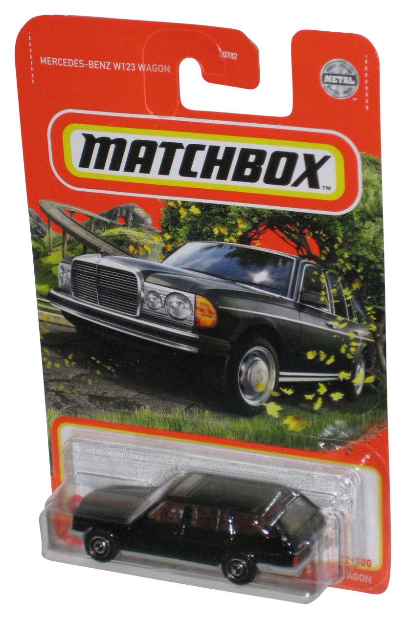 Matchbox Mercedes-Benz W123 Wagon (2022) Black Toy Car 22/100