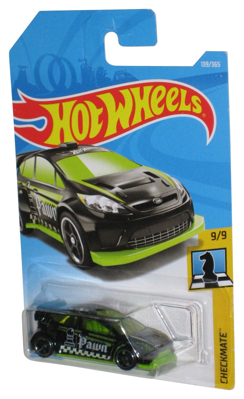 Hot Wheels Checkmate 9/9 (2017) Black Pawn '12 Ford Fiesta Car 139/365