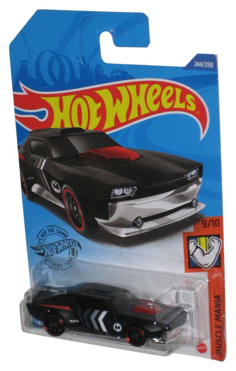 Hot Wheels Muscle Mania 9/10 (2018) Black Muscle Bound Car 244/250