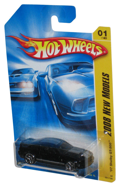 Hot Wheels 2008 New Models 1/40 Black '07 Shelby GT-500 Toy Car 001/196