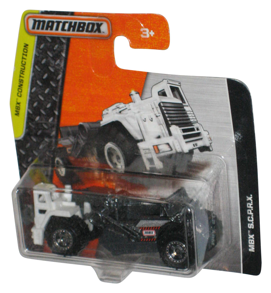 Matchbox MBX S.C.P.R.X. Black & White (2015) Mattel Construction Toy - (Short Card)