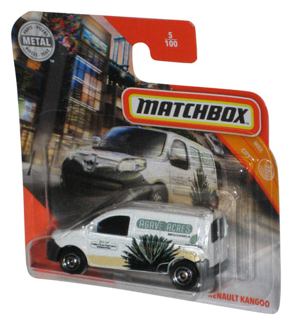 Matchbox MBX City (2019) White Renault Kangoo Toy Van 5/100 - (Short Card)