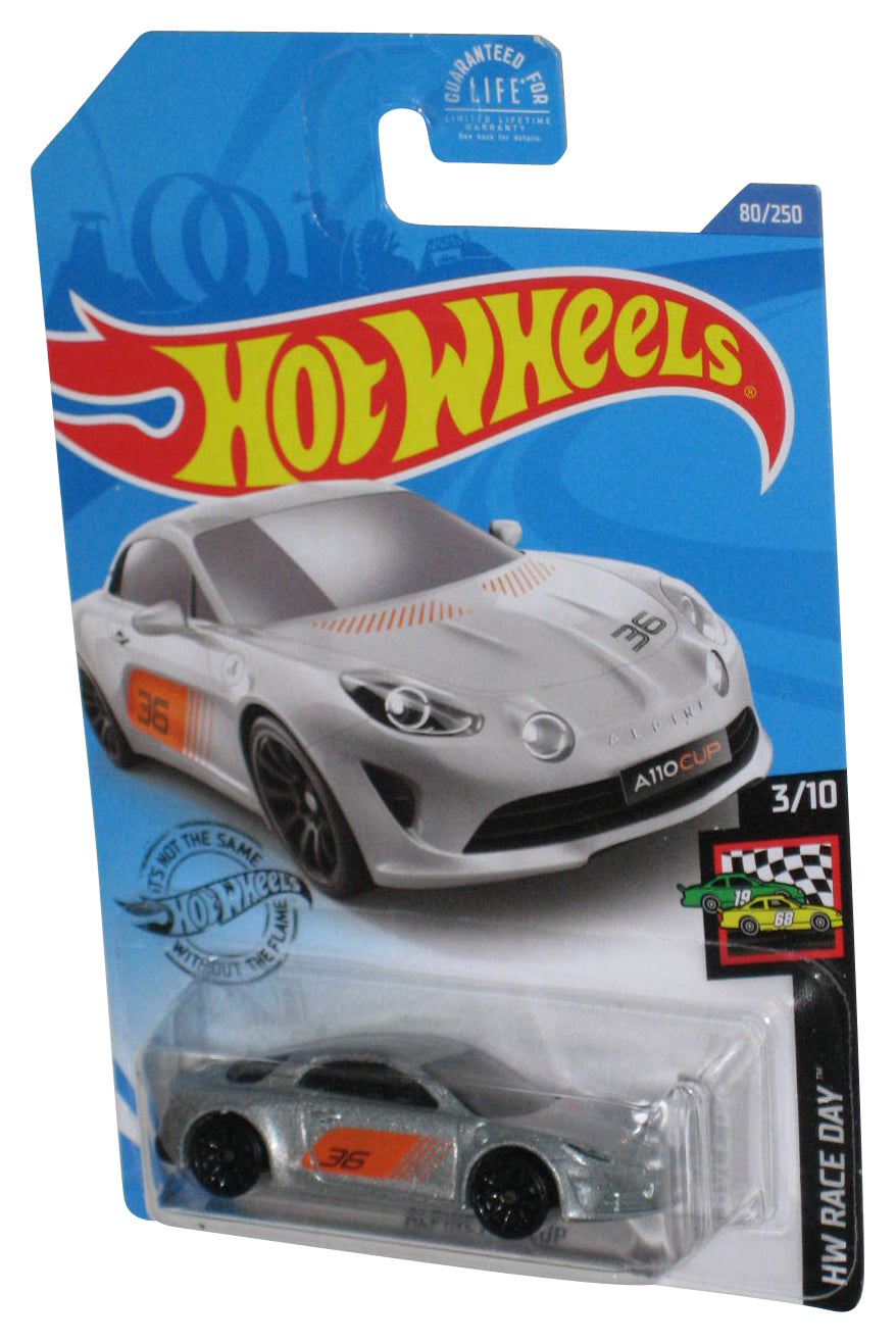 Hot Wheels HW Race Day 3/10 (2017) Silver Alpine A110 Cup Toy Car 80/250