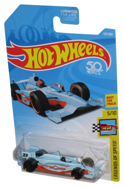 Hot Wheels Legends of Speed 5/10 (2017) Blue Gulf Indy 500 Oval Car 123/365