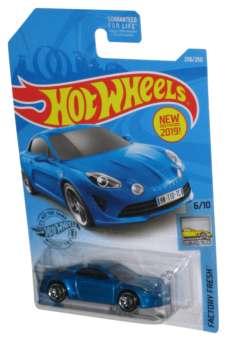 Hot Wheels Factory Fresh 6/10 (2019) Blue Alpine A110 Car 238/250