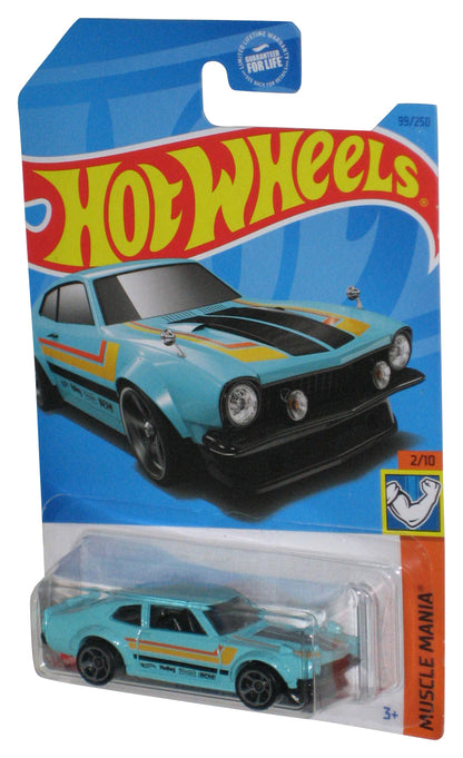 Hot Wheels Muscle Mania 2/10 (2021) Blue Custom Ford Maverick Car 99/250