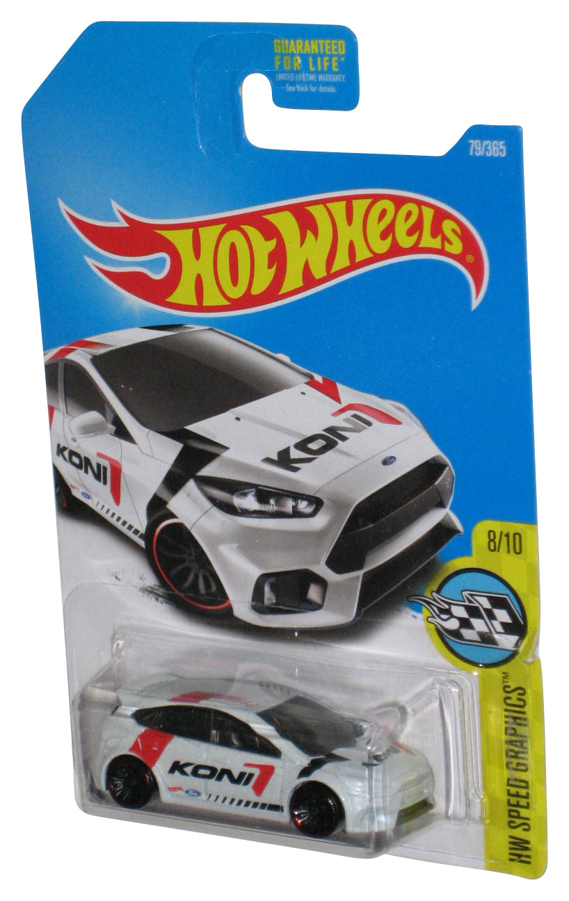Hot Wheels HW Speed Graphics 8/10 (2015) White Ford Focus RS Car 79/365