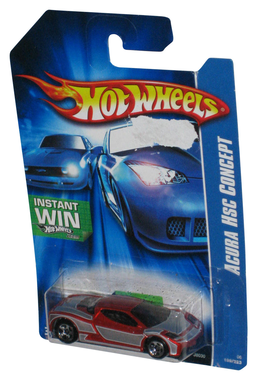 Hot Wheels Acura HSC Concept Red & Silver Die-Cast Car 199/223