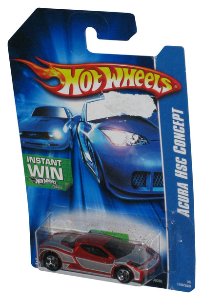 Hot Wheels Acura HSC Concept Red & Silver Die-Cast Car 199/223