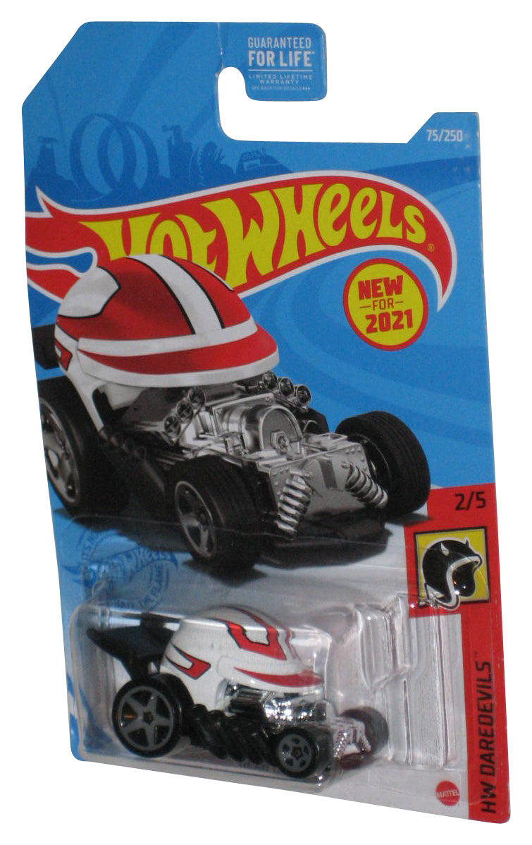 Hot Wheels HW Daredevils 2/5 (2021) White Head Gasket Toy Car 75/250