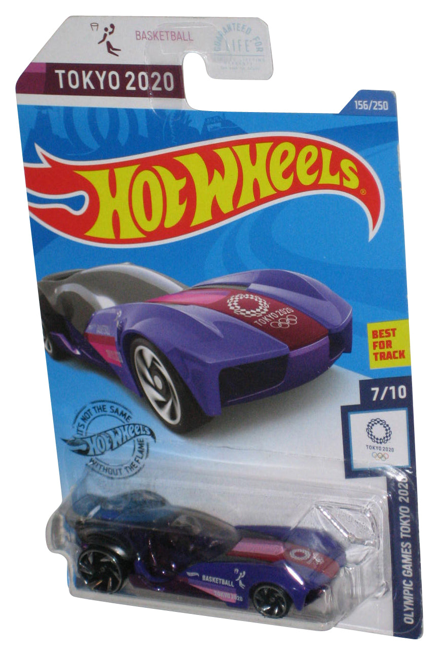 Hot Wheels Tokyo 2020 7/10 Olympic Games Basketball Purple Sky Dome Car 156/250
