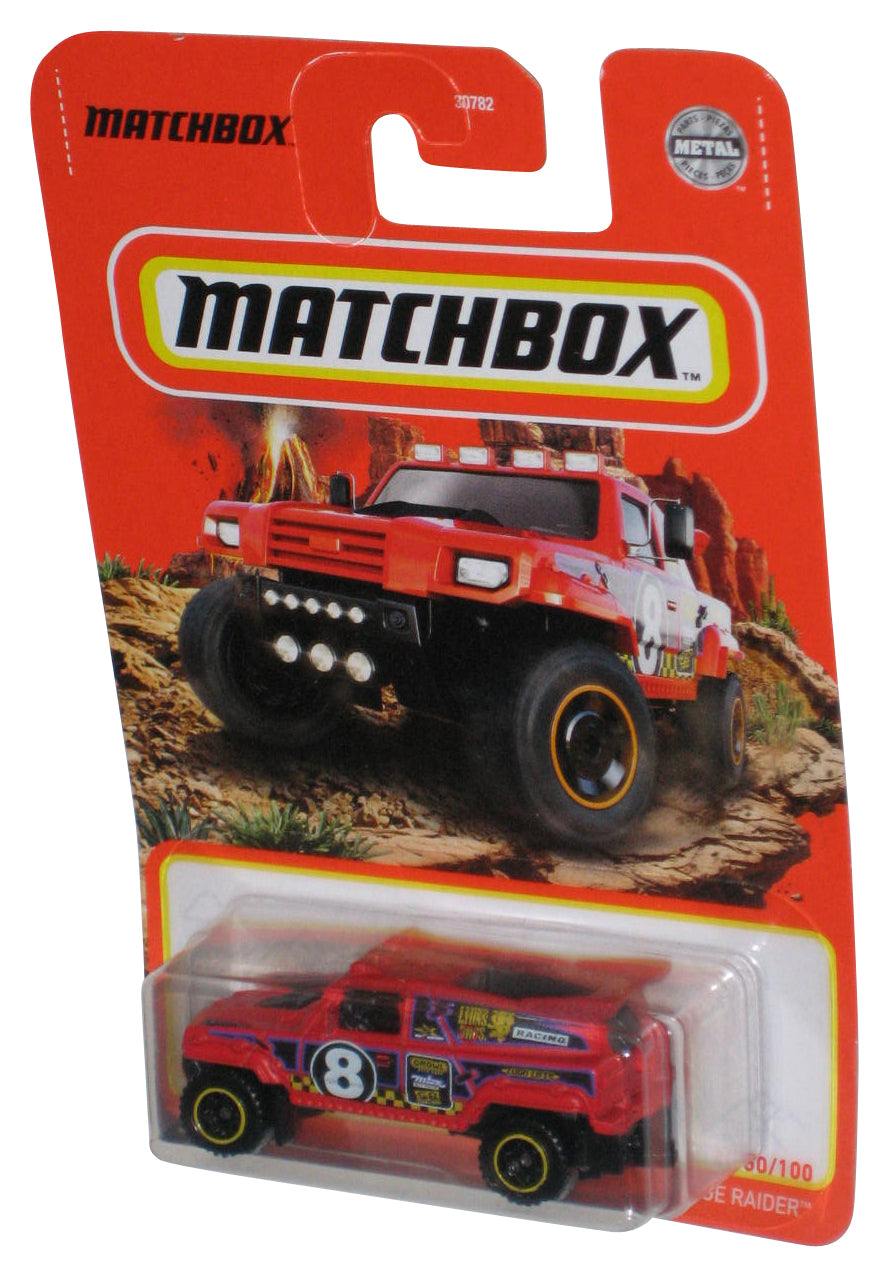 Matchbox Red Ridge Raider (2020) Red Metal Toy Car 50/100
