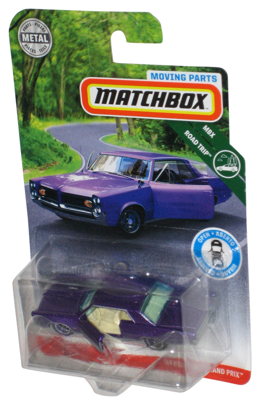 Matchbox MBX Road Trip Moving Parts (2018) Purple '64 Pontiac Grand Prix Car