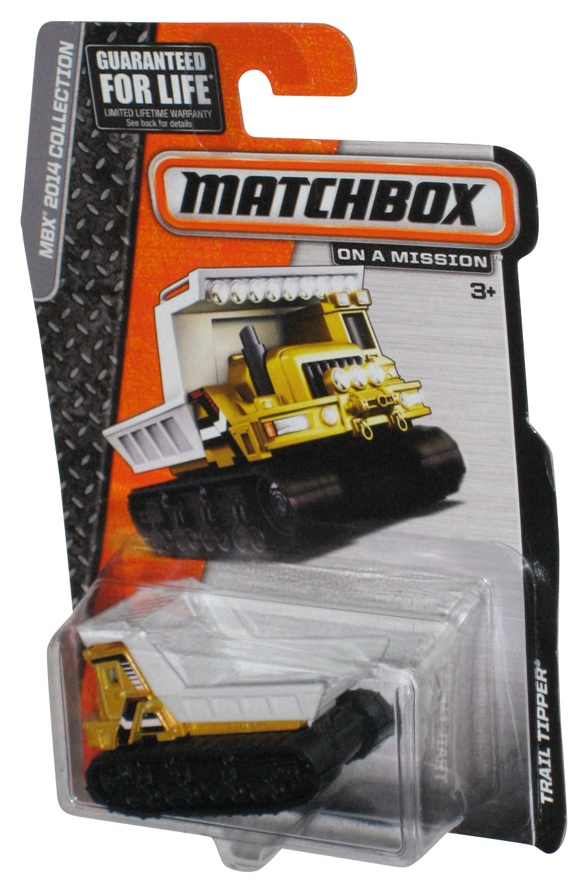 Matchbox MBX 2014 Collection (2014) Yellow & White Trail Tipper Construction Toy