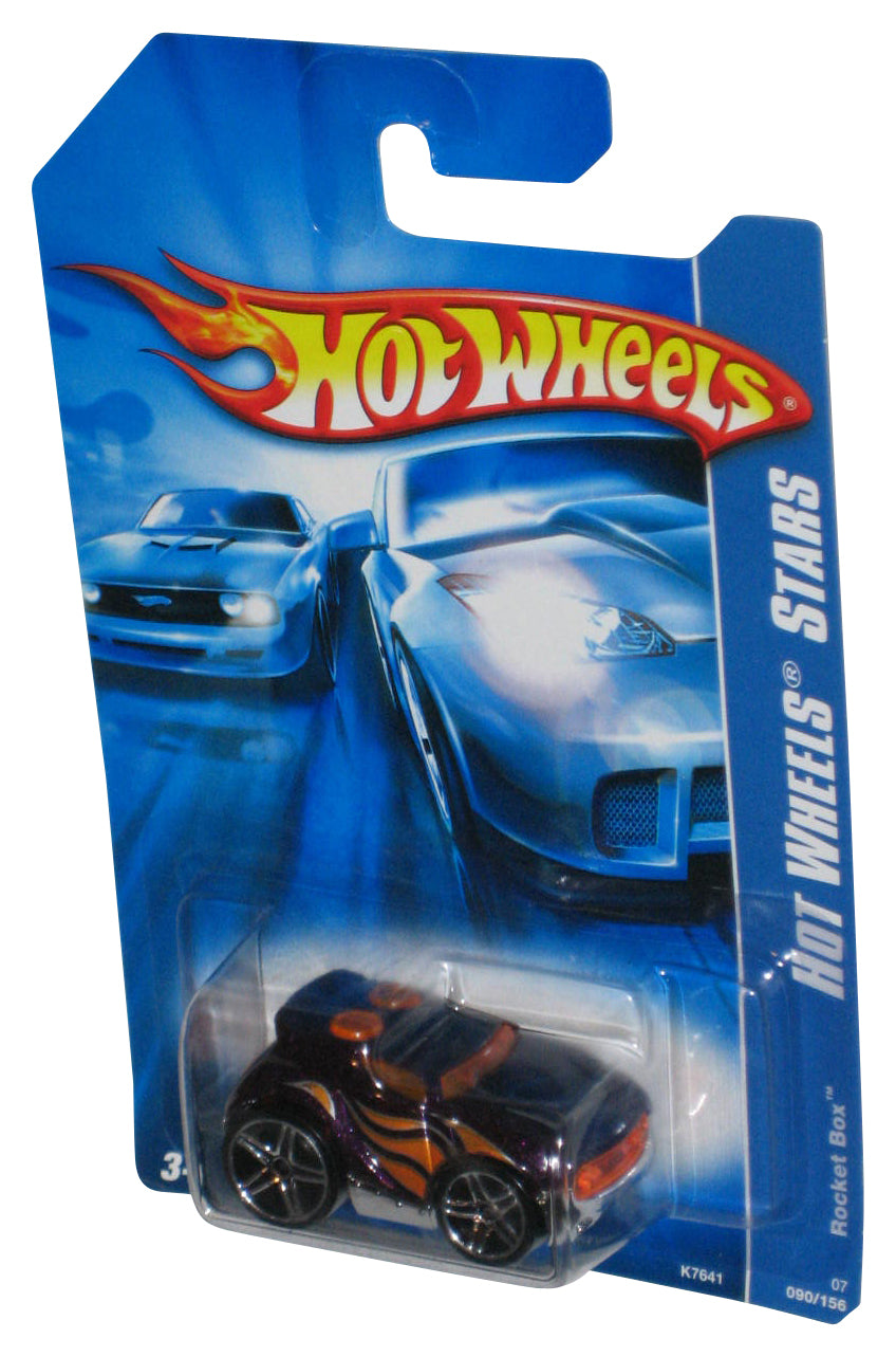 Hot Wheels Stars (2006) Purple Rocket Box Toy Car 090/156